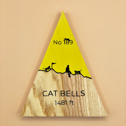 Cat Bells - Handmade Wooden Peak