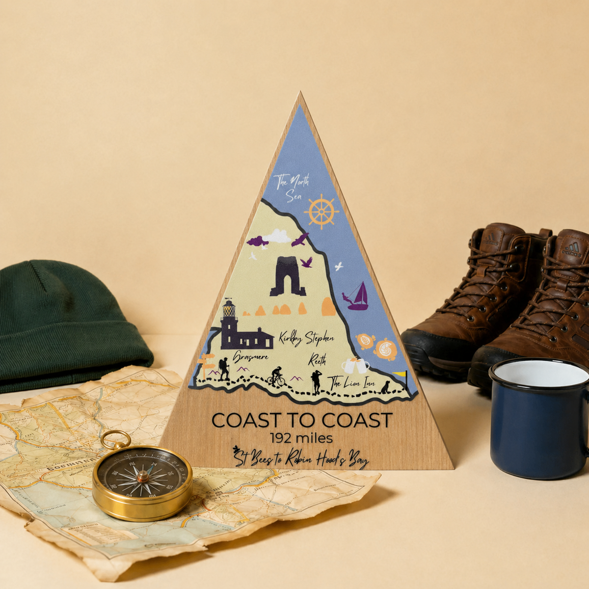 Coast to Coast - Handmade Wooden Peak