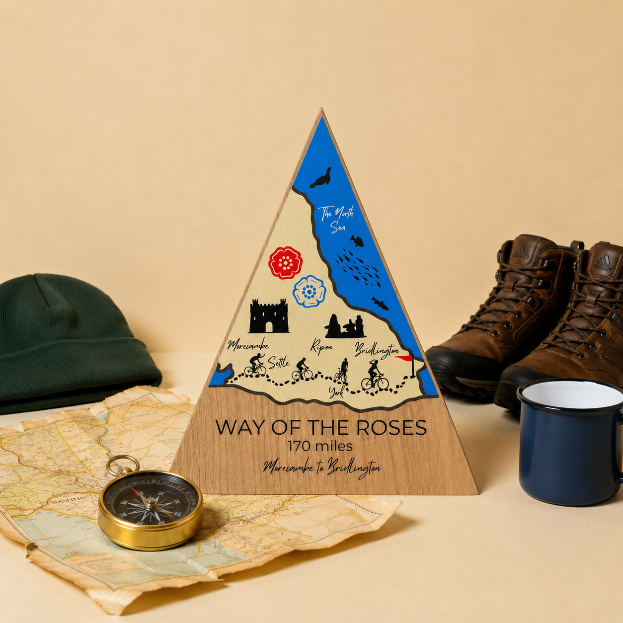 Way of the Roses - Handmade Wooden Peak