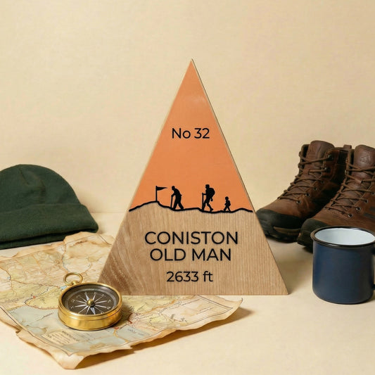 Coniston Old Man - Handmade Wooden Peak