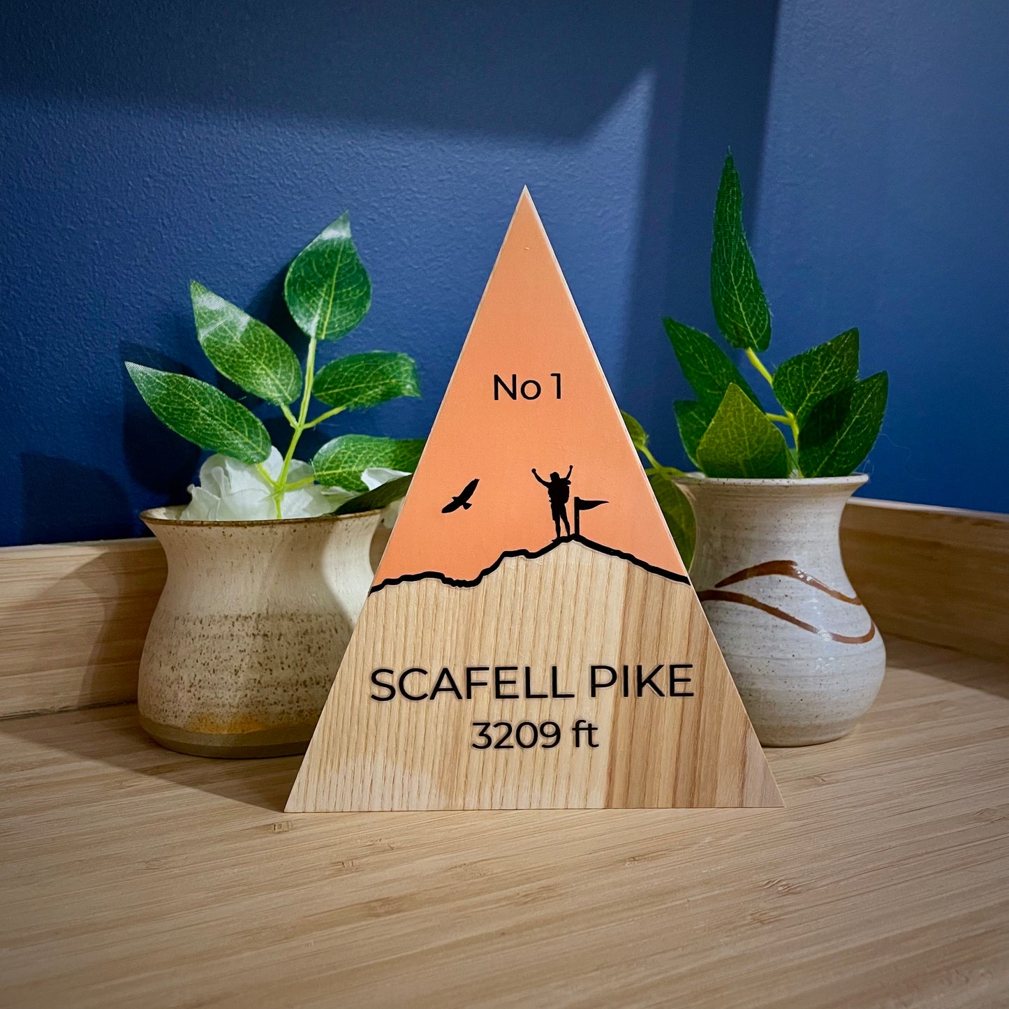 Scafell Pike - Handmade Wooden Peak