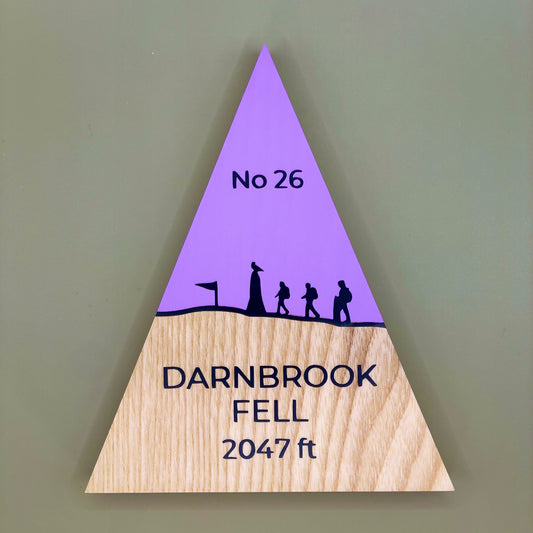 Darnbrook Fell - Handmade Wooden Peak