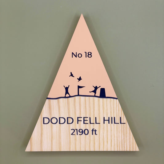 Dodd Fell Hill - Handmade Wooden Peak