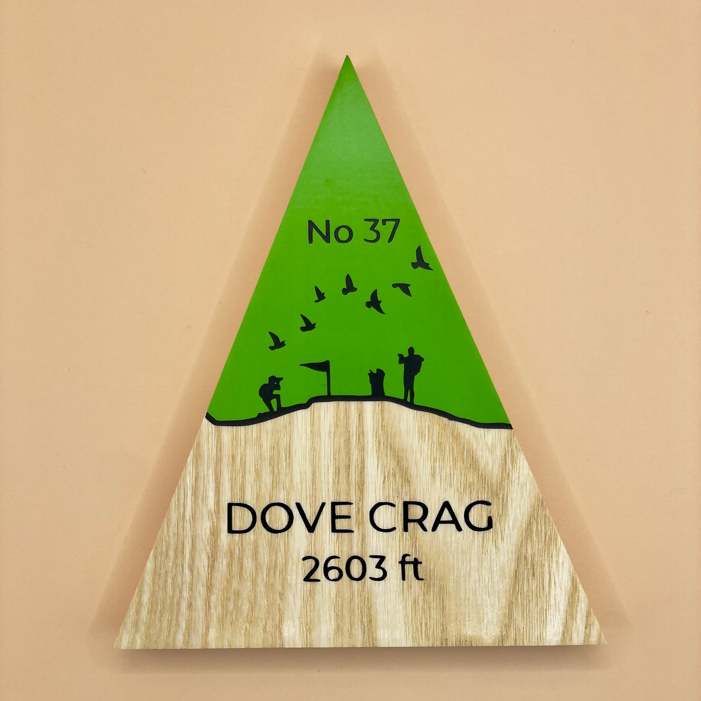 Dove Crag - Handmade Wooden Peak