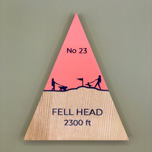 Fell Head - Handmade Wooden Peak