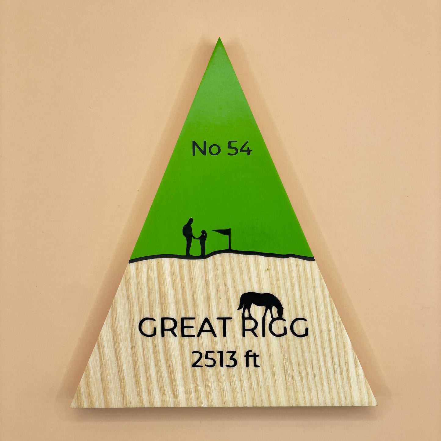 Great Rigg - Handmade Wooden Peak