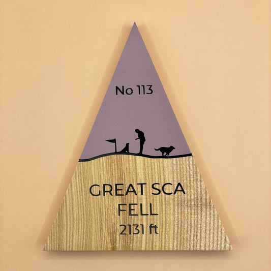 Great Sca Fell - Handmade Wooden Peak