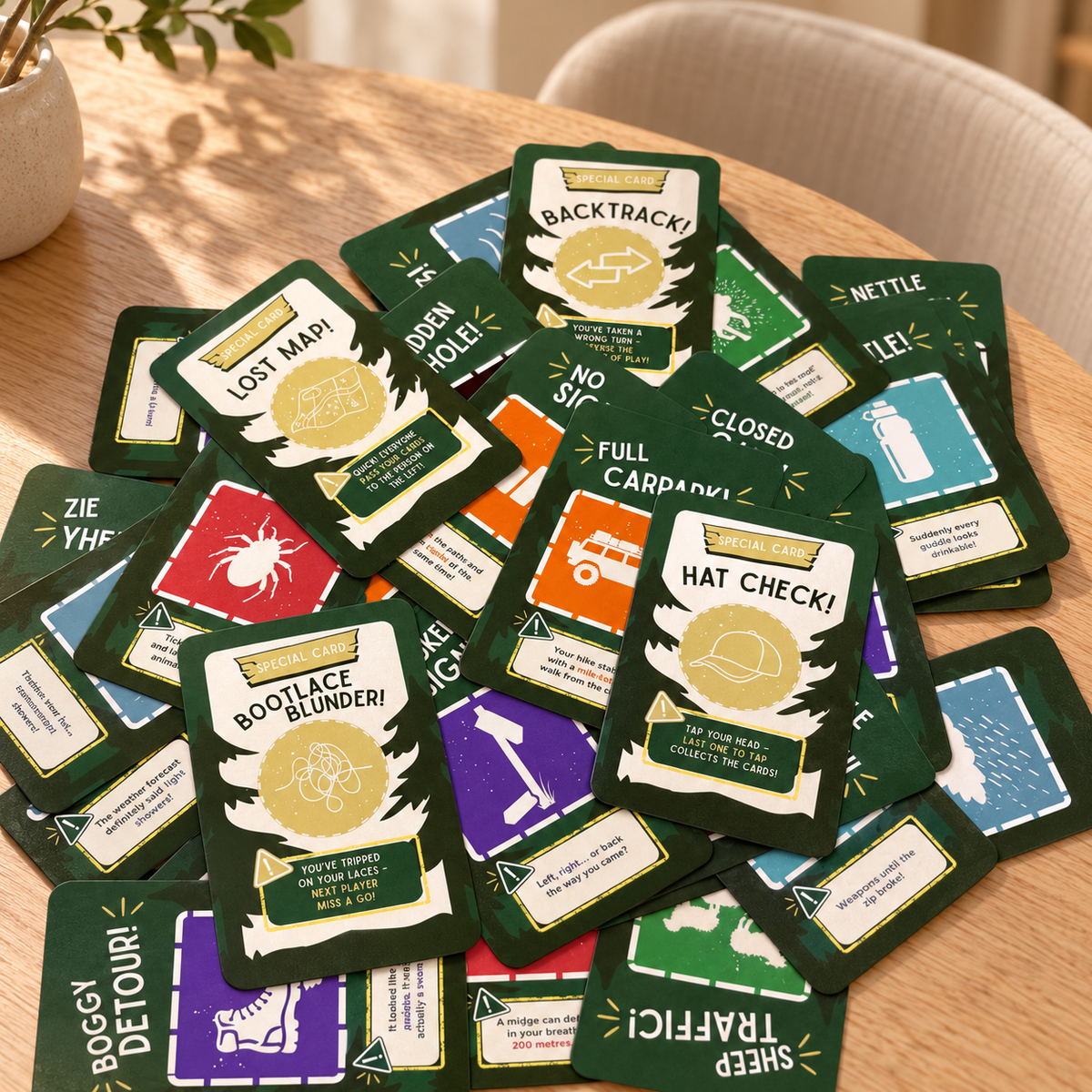 Trail Trouble - Card Game