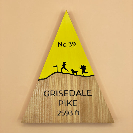 Grisedale Pike - Handmade Wooden Peak