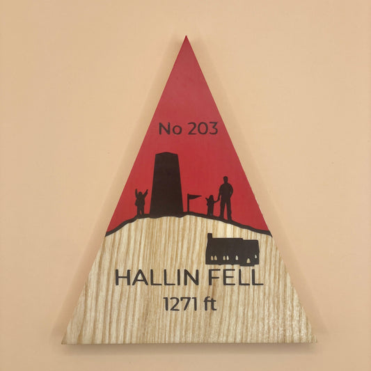 Hallin Fell - Handmade Wooden Peak