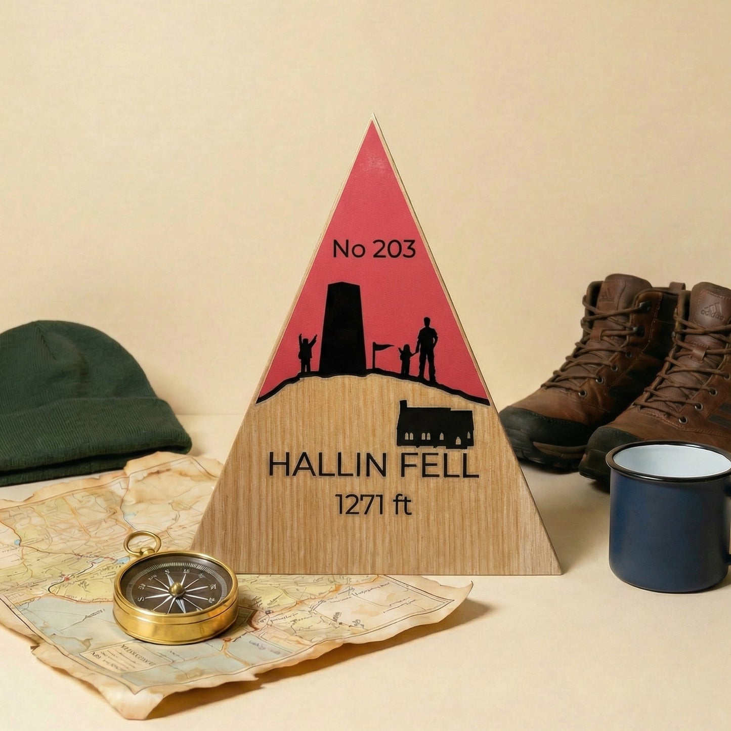 Hallin Fell - Handmade Wooden Peak