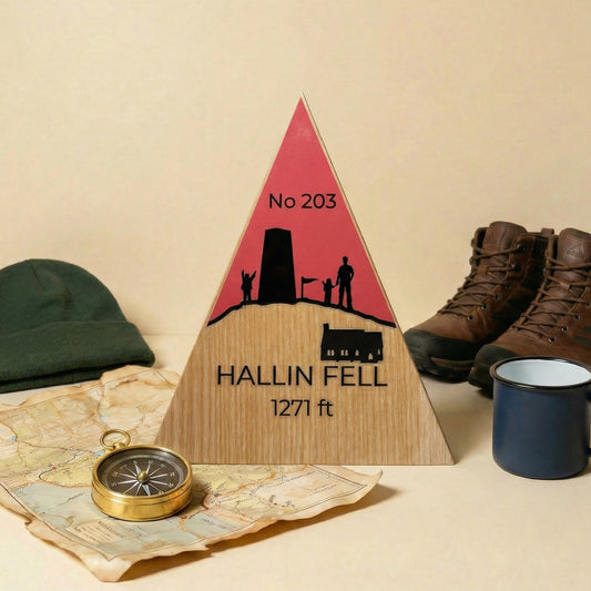 Hallin Fell - Handmade Wooden Peak