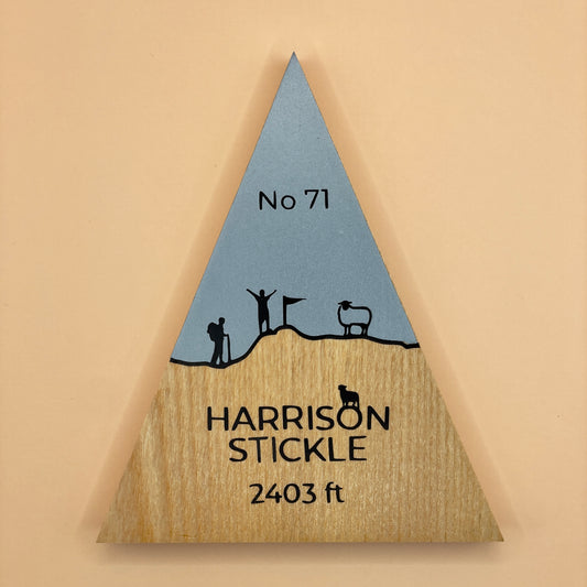 Harrison Stickle - Handmade Wooden Peak