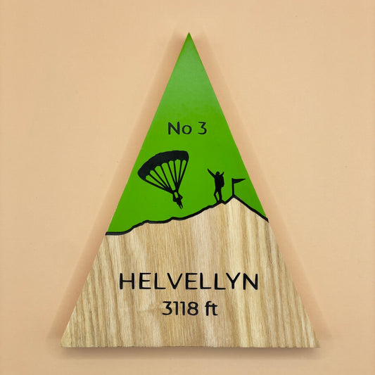 Helvellyn - Handmade Wooden Peak