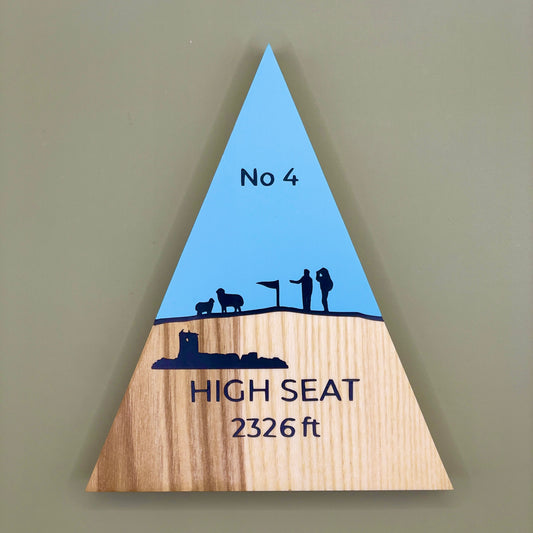 High Seat - Handmade Wooden Peak