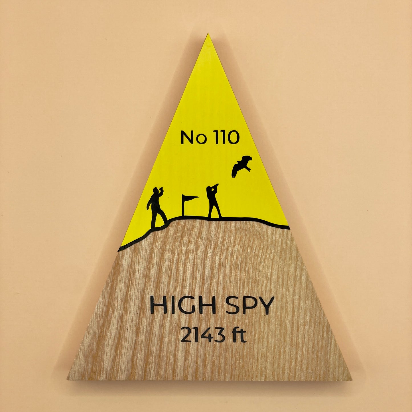 High Spy - Handmade Wooden Peak