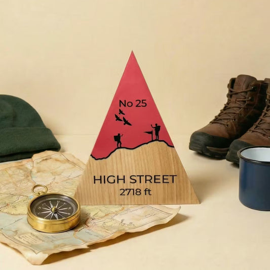 High Street - Handmade Wooden Peak