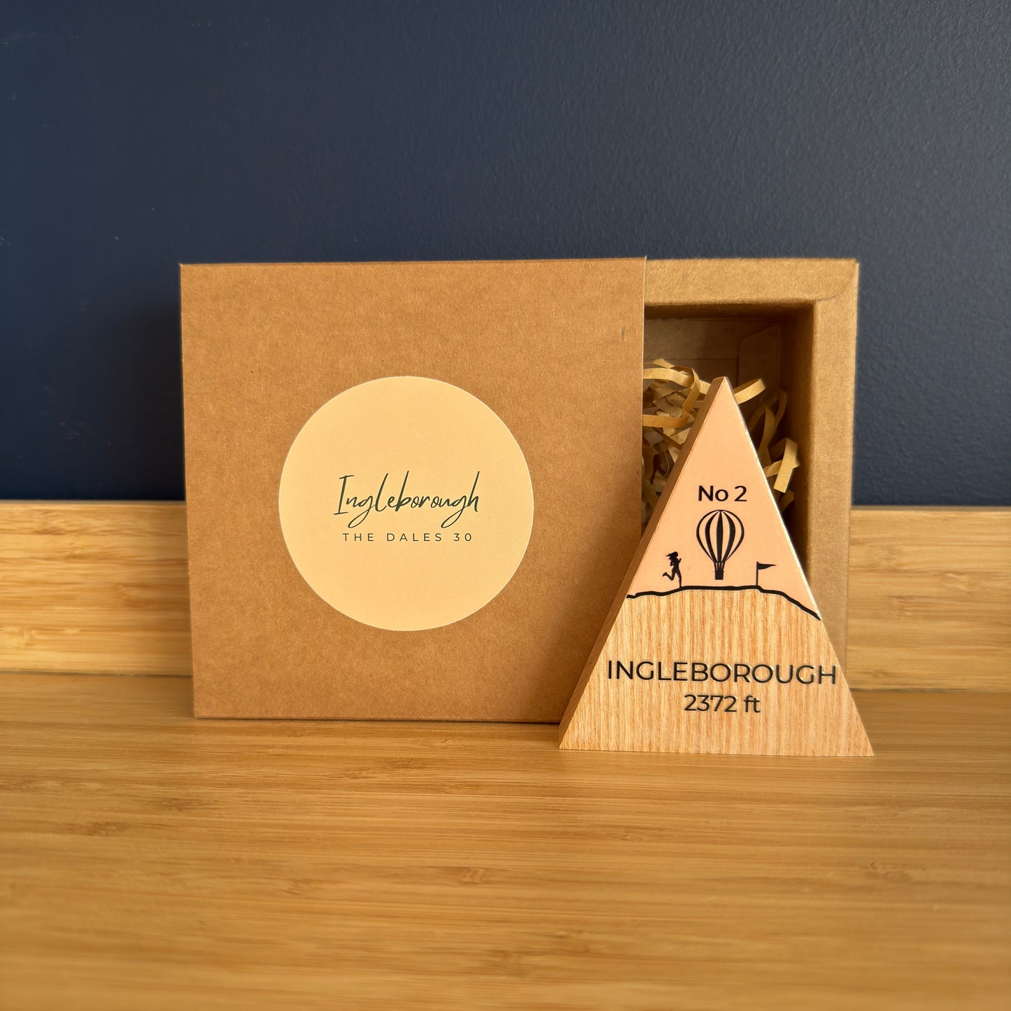 Ingleborough - Handmade Wooden Peak