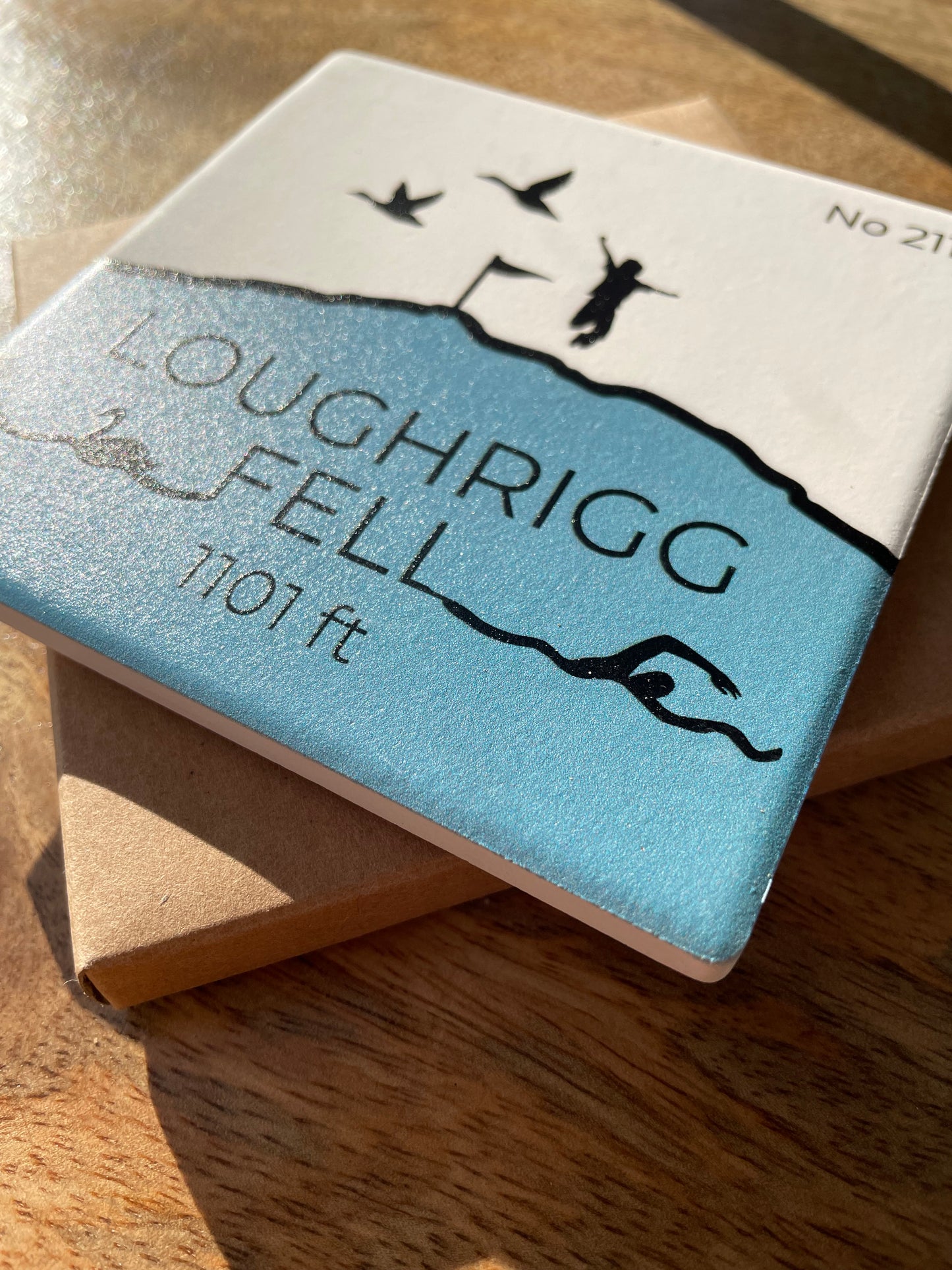 Loughrigg Fell Ceramic Coaster