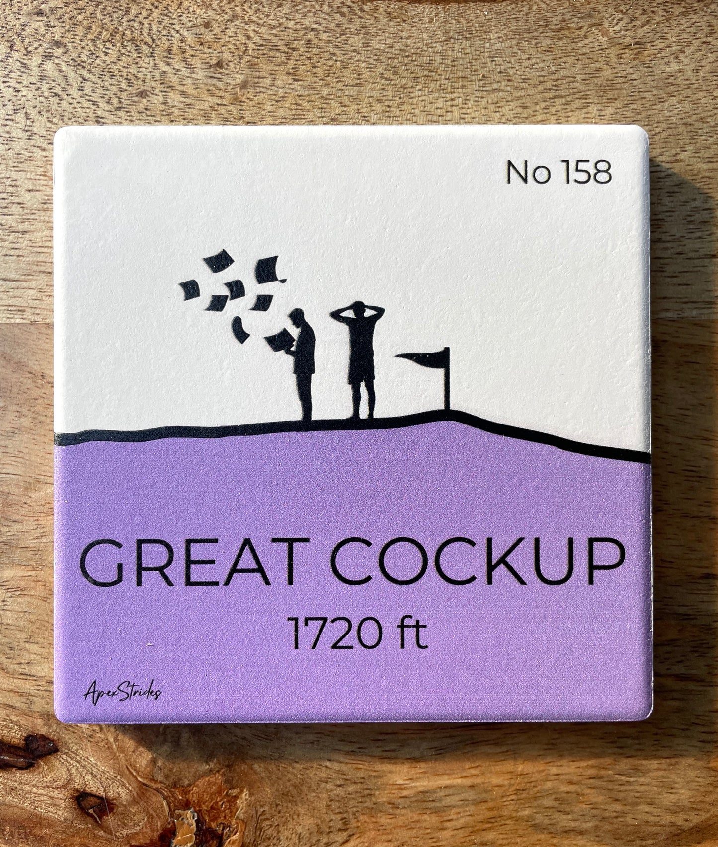 Great Cockup Ceramic Coaster