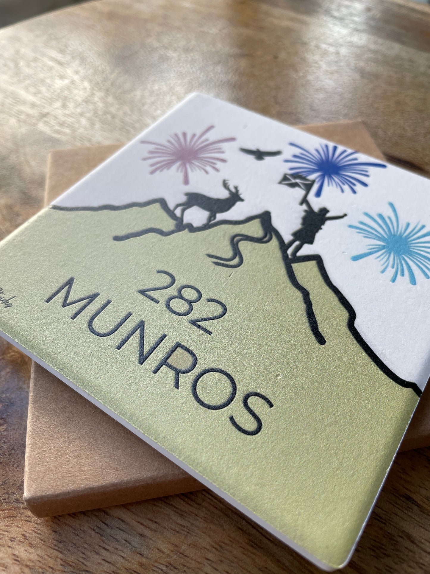 282 Munros Ceramic Coaster