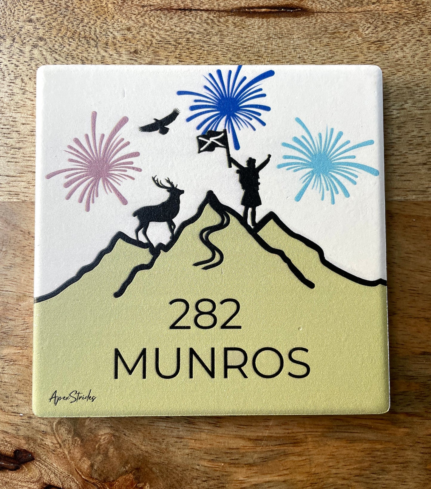 282 Munros Ceramic Coaster