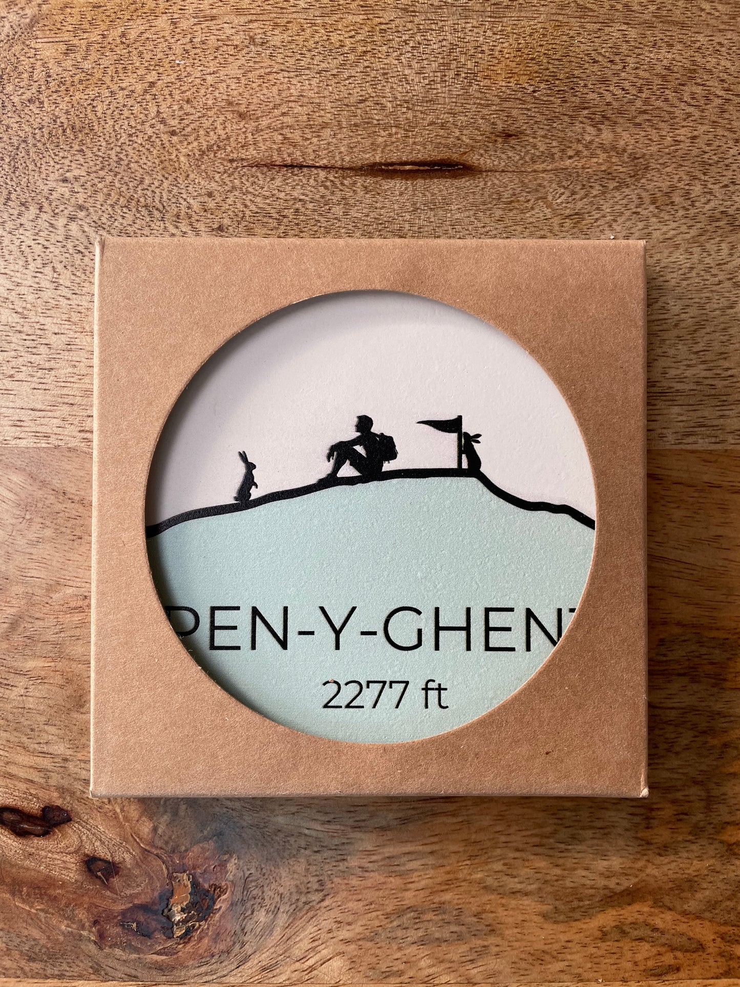 Pen-y-ghent Ceramic Coaster