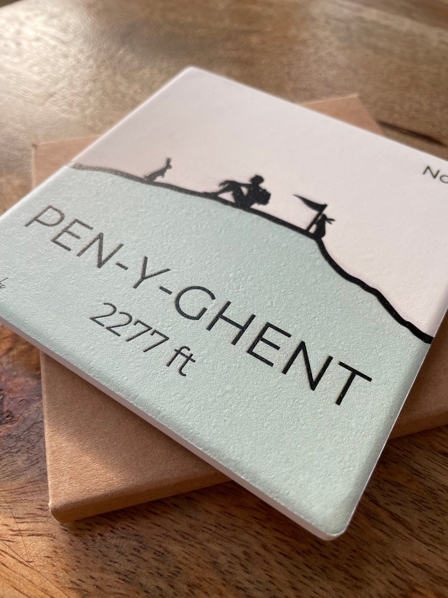 Pen-y-ghent Ceramic Coaster