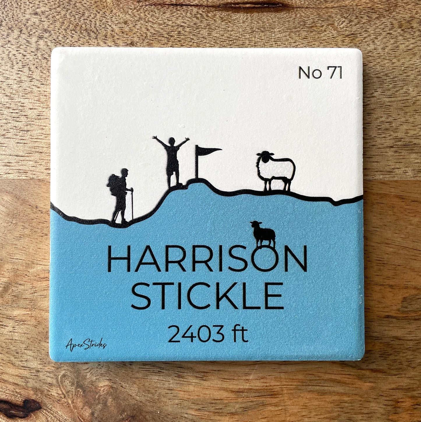 Harrison Stickle Ceramic Coaster