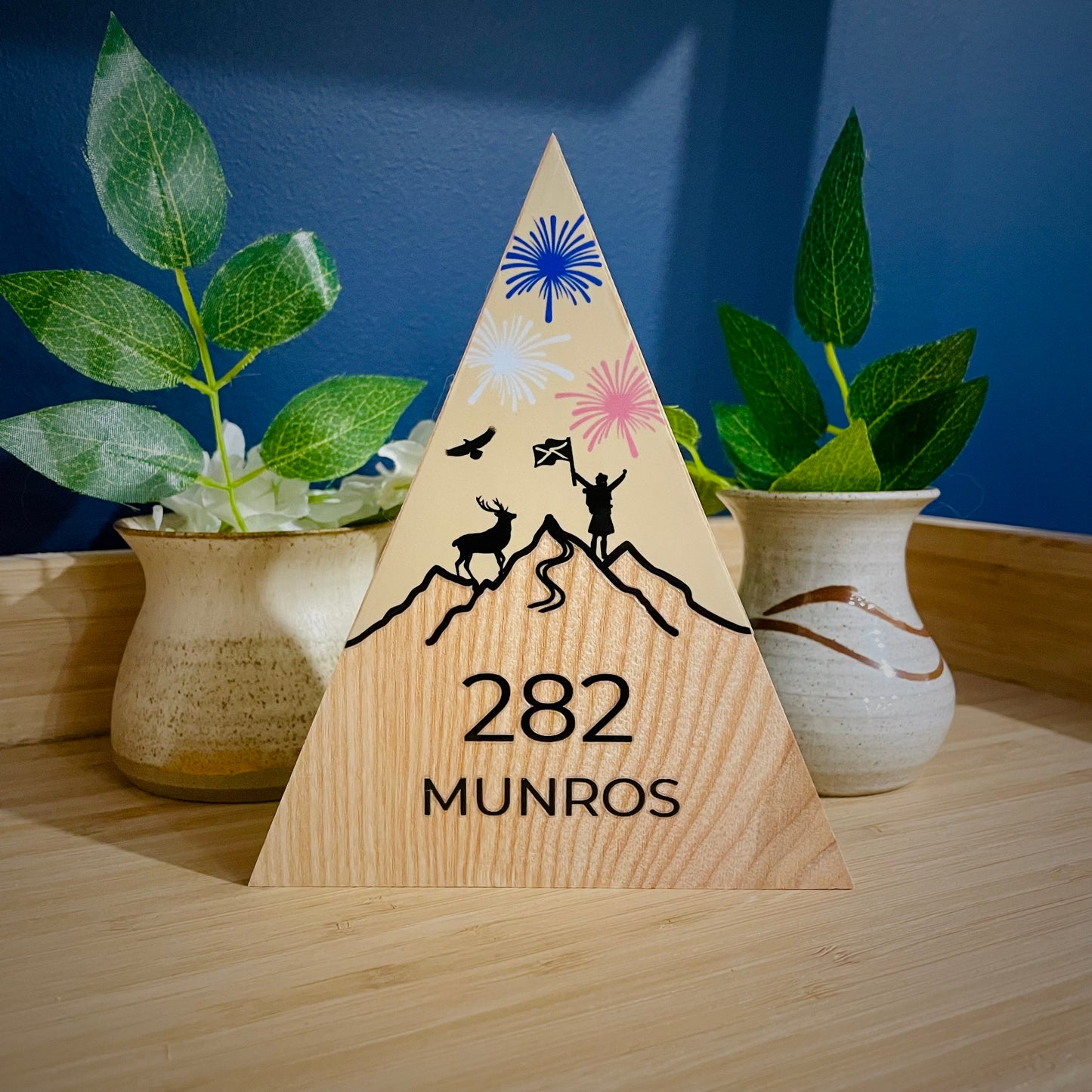 282 Munros - Handmade Wooden Peak