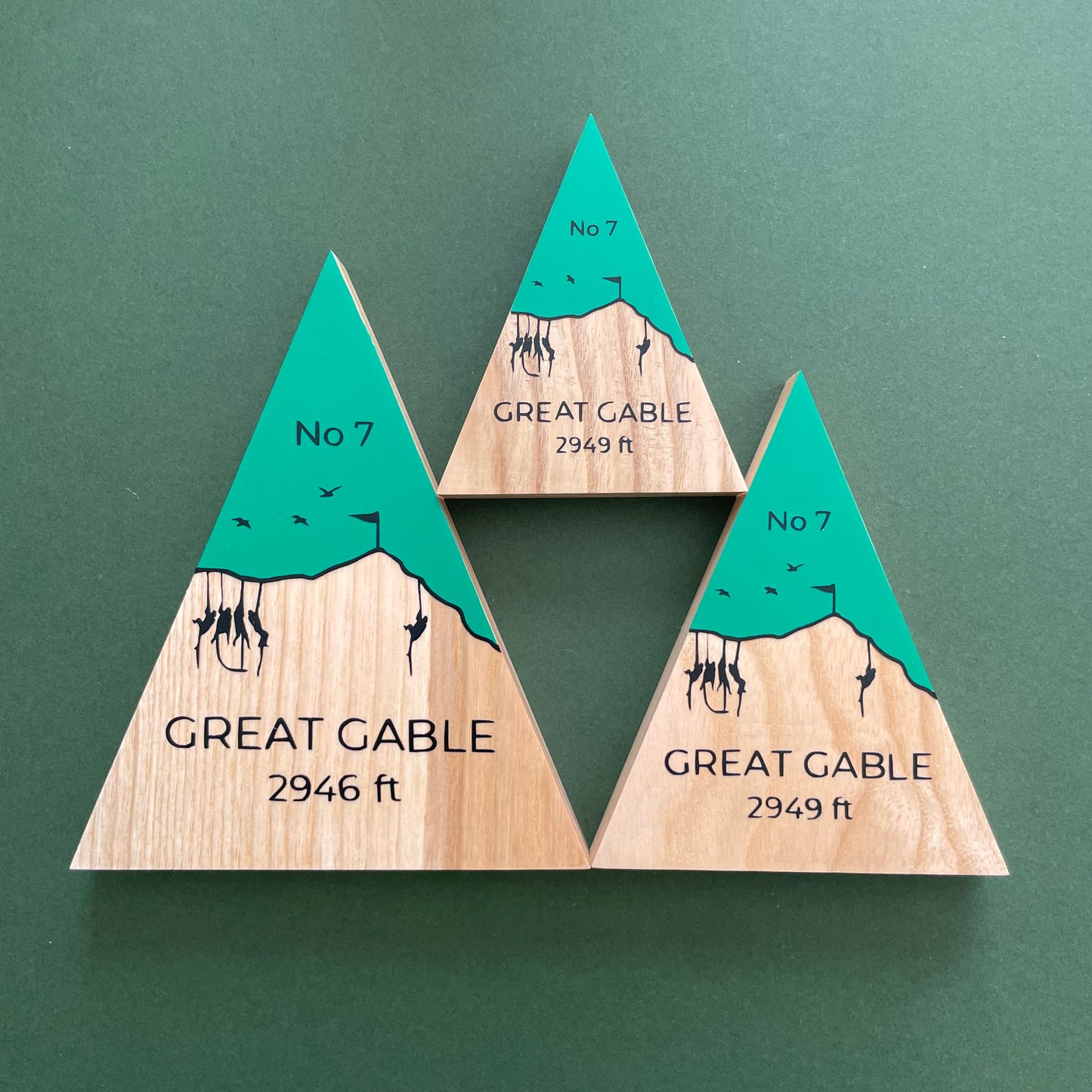 Great Gable - Handmade Wooden Peak