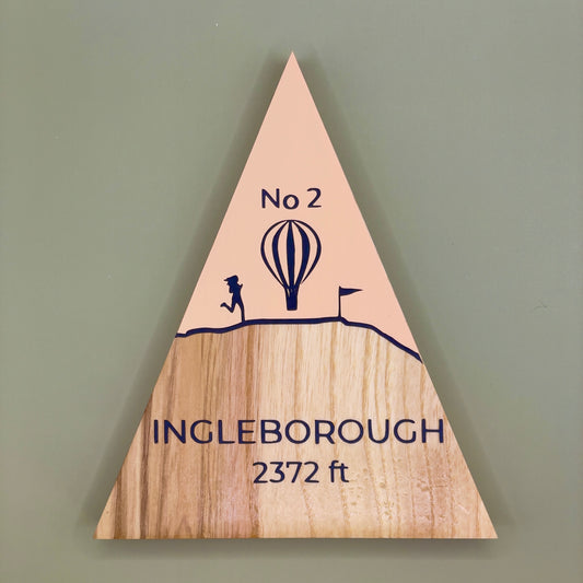 Ingleborough - Handmade Wooden Peak