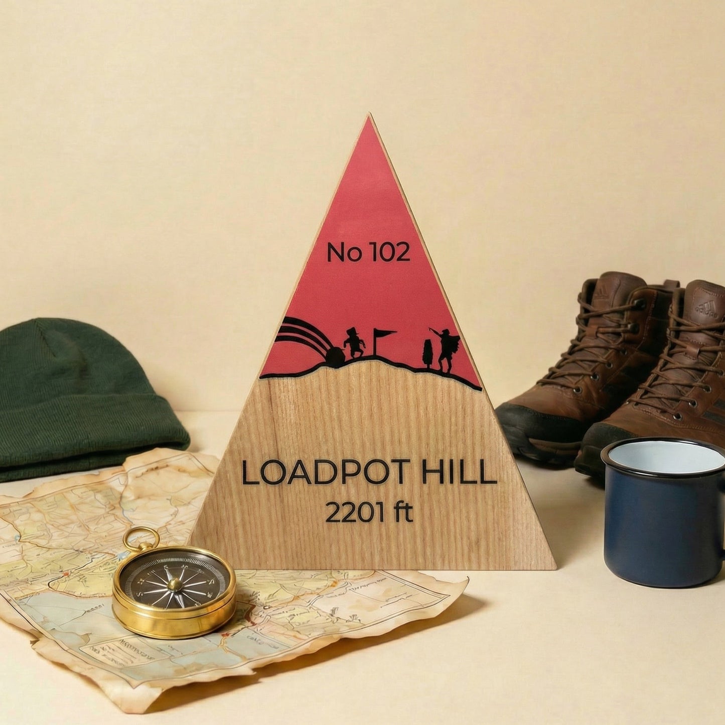 Loadpot Hill - Handmade Wooden Peak