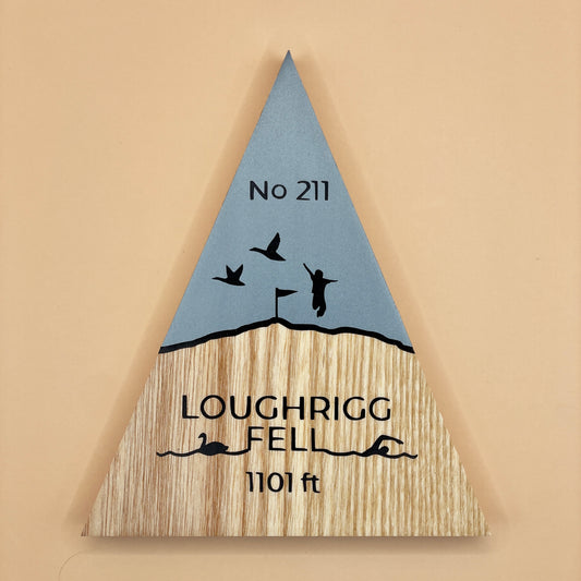 Loughrigg Fell - Handmade Wooden Peak