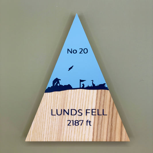 Lunds Fell - Handmade Wooden Peak