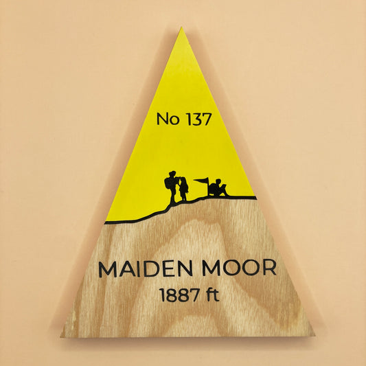 Maiden Moor - Handmade Wooden Peak