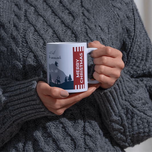 Handmade Ceramic Mug - Christmas Edition