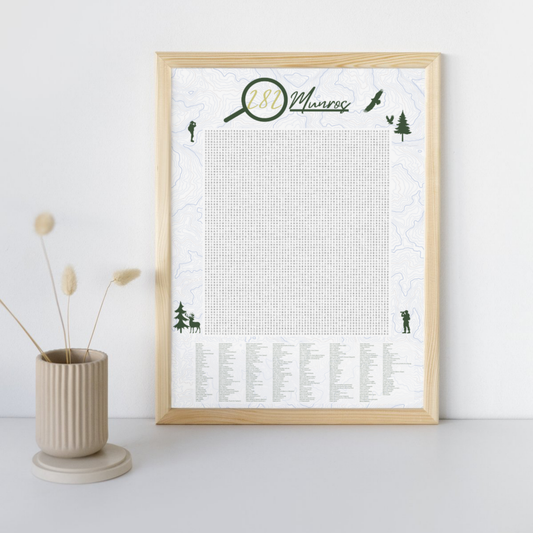 The Complete 282 Munros Wordsearch