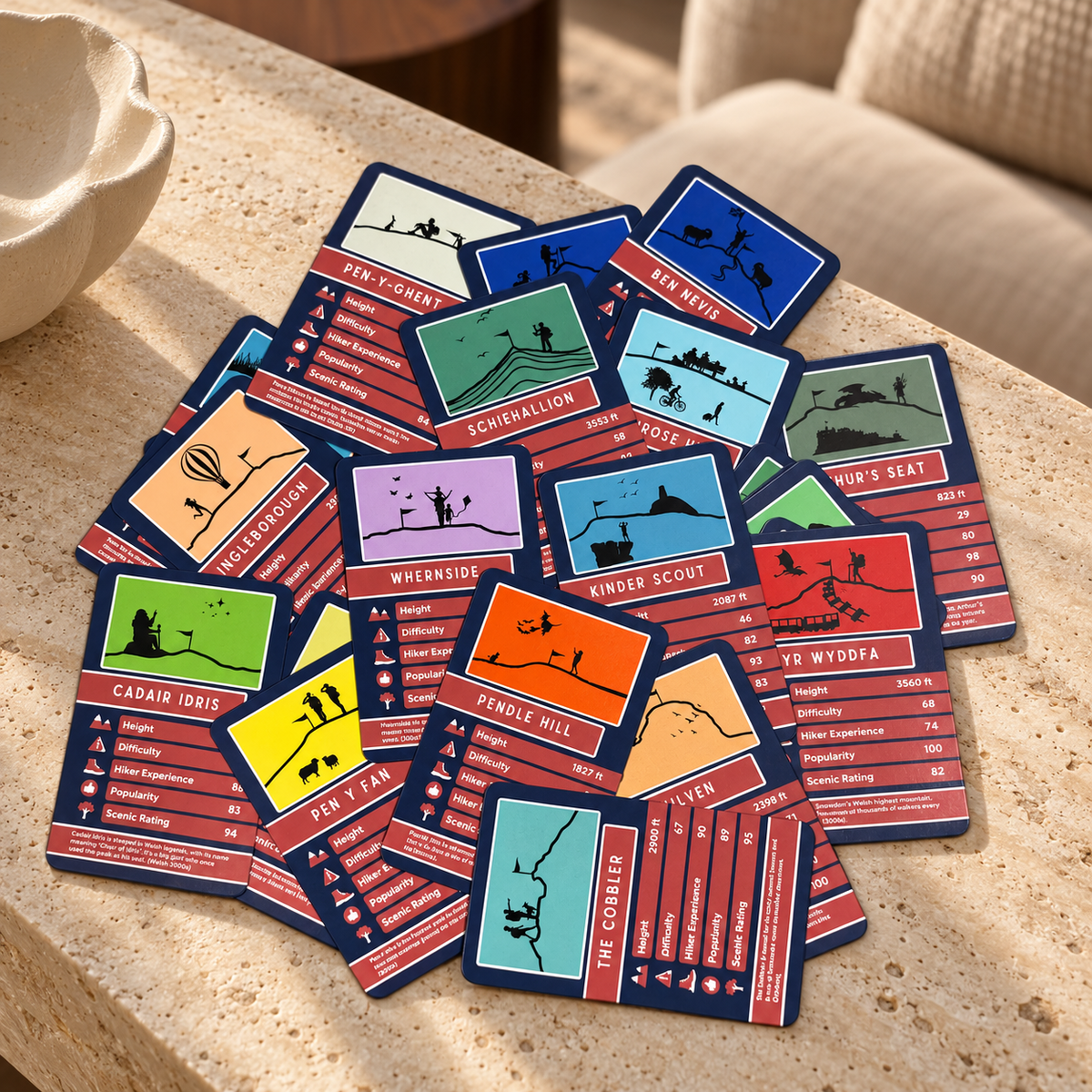 Top Peaks UK Edition - Card Game