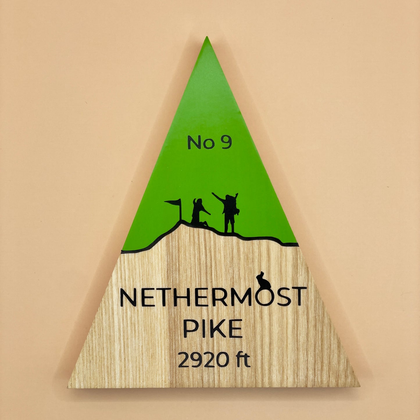 Nethermost Pike - Handmade Wooden Peak