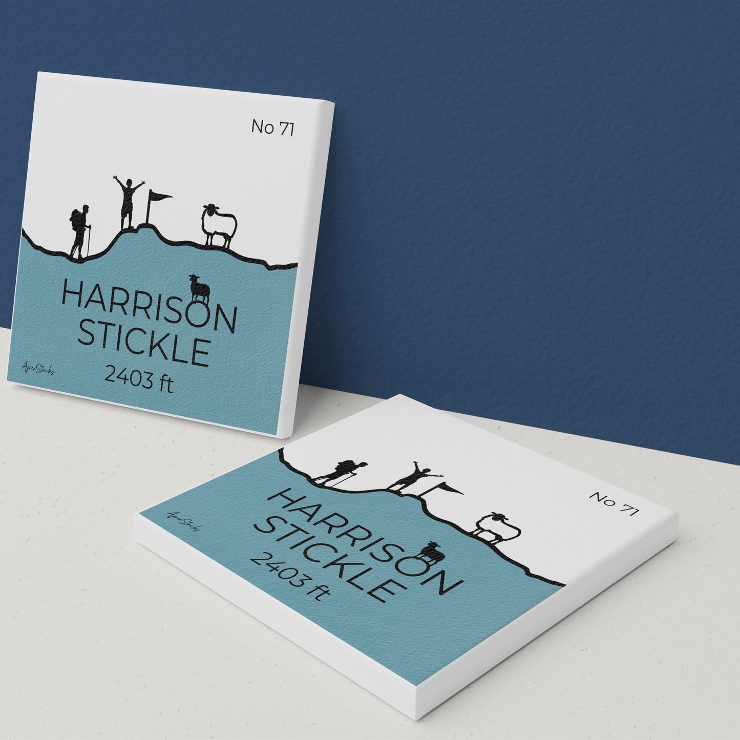 Harrison Stickle Ceramic Coaster