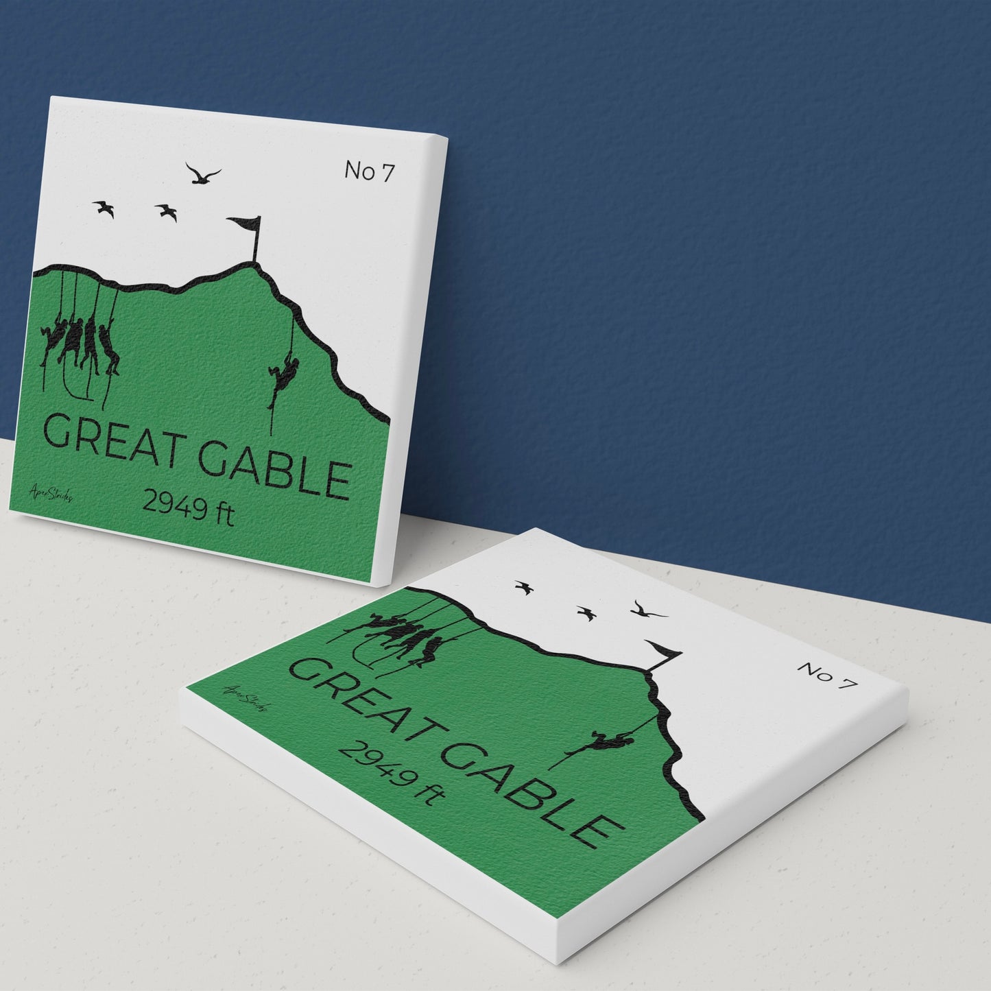 Great Gable Ceramic Coaster
