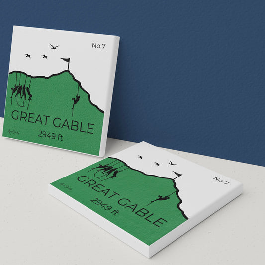 Great Gable Ceramic Coaster