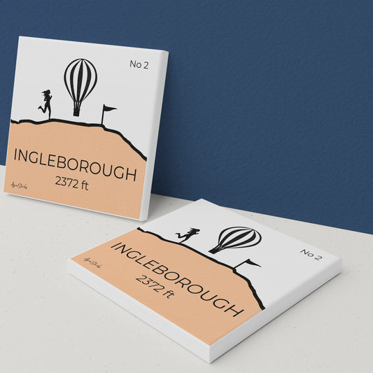 Ingleborough Ceramic Coaster