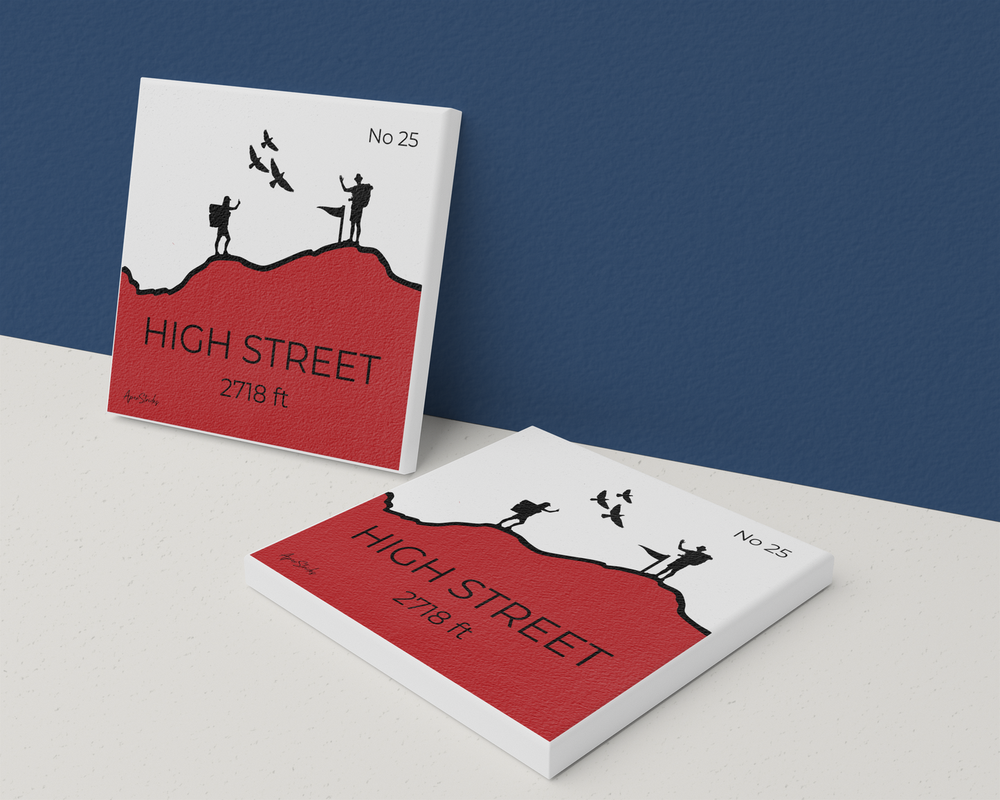 High Street Ceramic Coaster