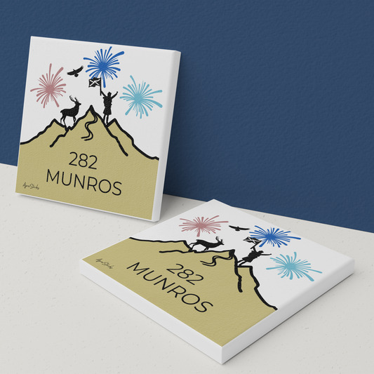 282 Munros Ceramic Coaster