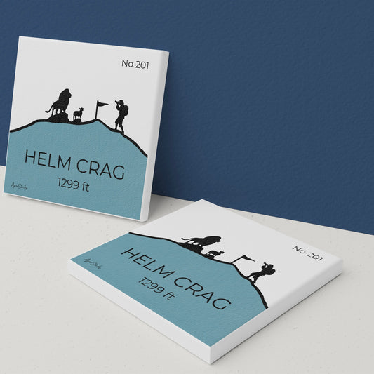 Helm Crag Ceramic Coaster