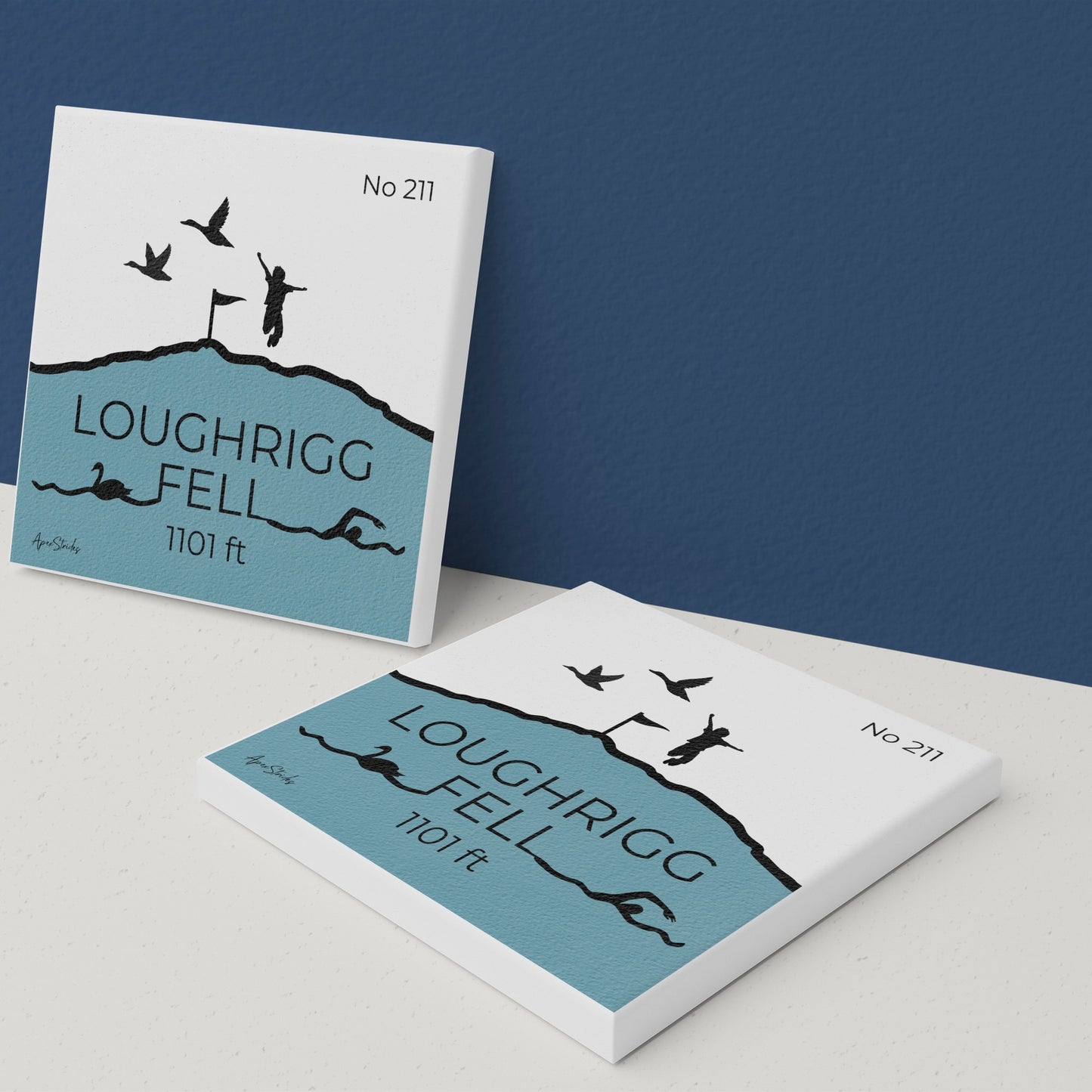 Loughrigg Fell Ceramic Coaster