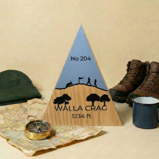 Walla Crag - Handmade Wooden Peak