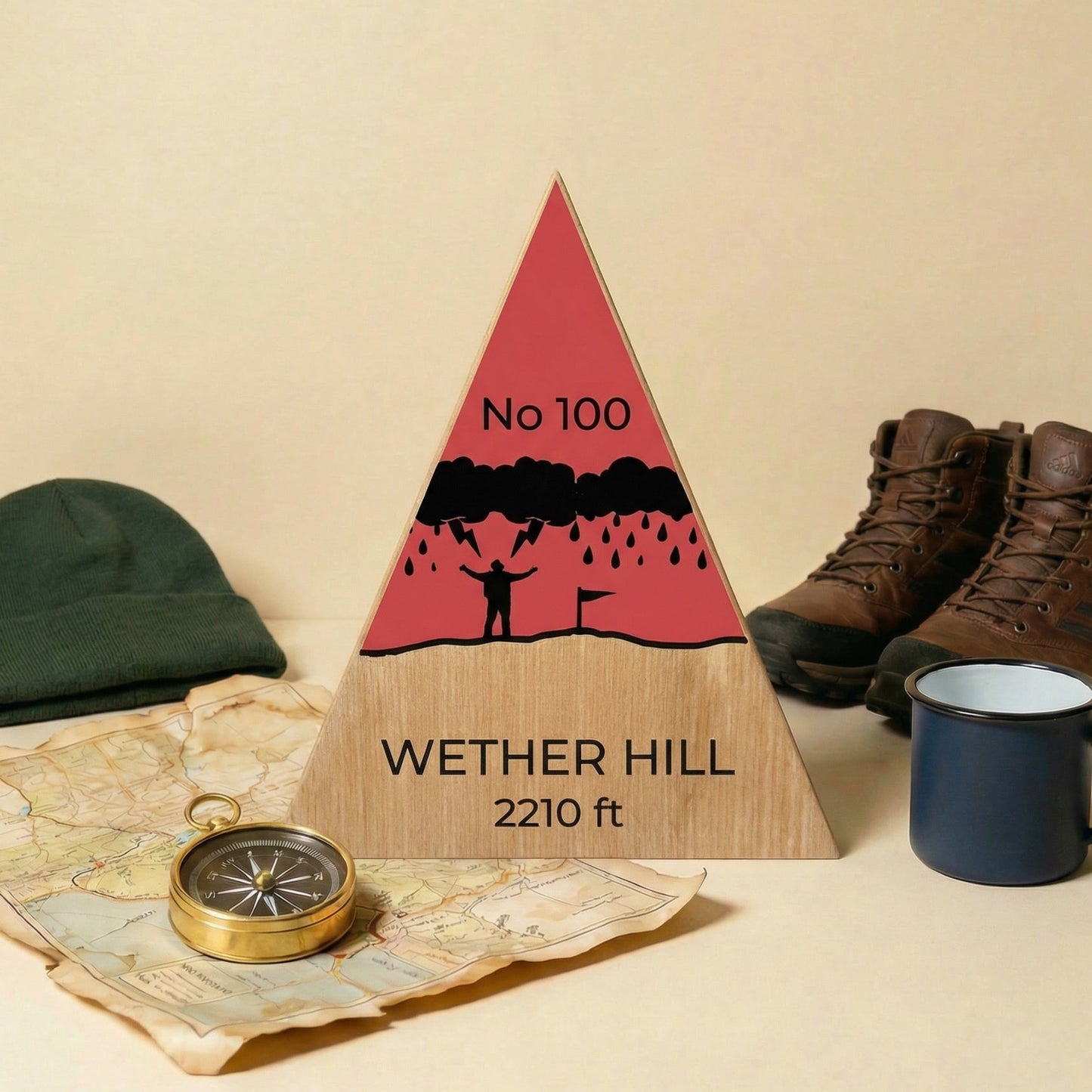 Wether Hill - Handmade Wooden Peak